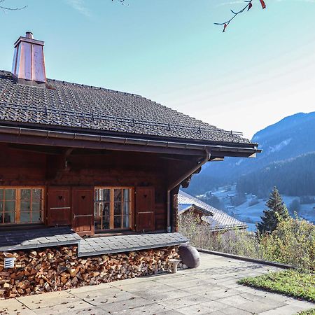 Villa Les Jumelles Gstaad Exterior foto