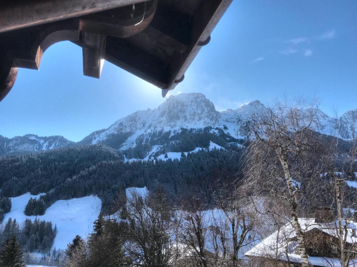 Villa Les Jumelles Gstaad Exterior foto